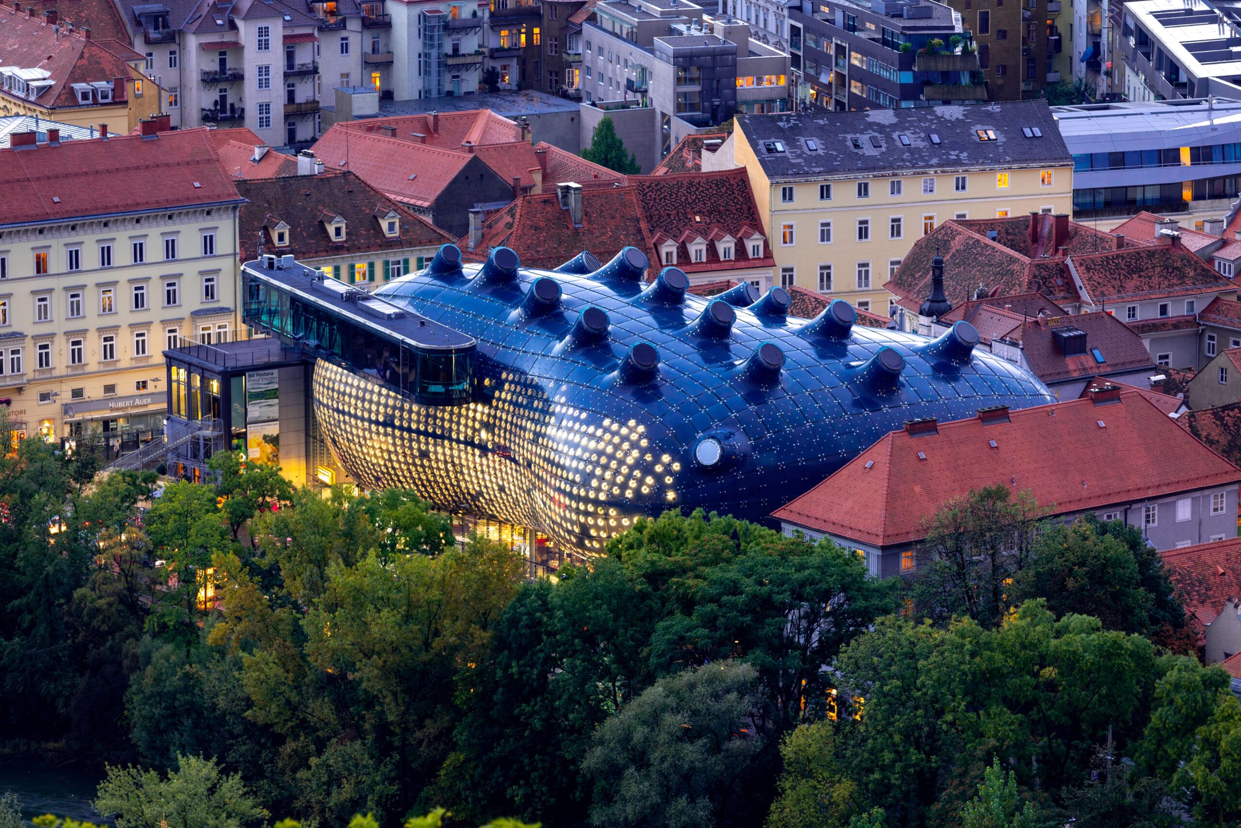 Kunsthaus Graz (c) Graz Tourismus – Harry Schiffer